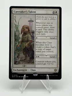 Caretaker's Talent Bloomburrow Regular 0006 MTG - NM - Image 1