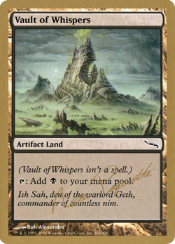 Vault of Whispers [World Championship Decks 2004 #ap286] M/NM MTG Magic - Image 1