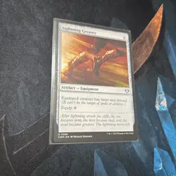 Mtg Lightning Greaves - Commander Masters + Bonus Foils - Image 2