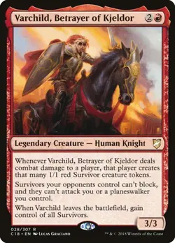 NM Varchild, Betrayer of Kjeldor, MTG, Commander 2018, Magic the Gathering, 28 - Image 1
