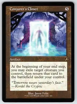 Magic the Gathering: Conjurer's Closet (Retro Frame) Innistrad Remastered - Image 1