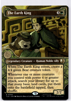 The Earth King Borderless NM MTG - Image 1