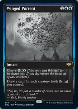 Winged Portent x1 1x Innistrad: Double Feature NM MTG - Image 1