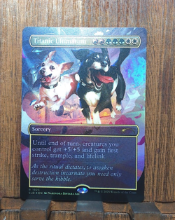 MTG😍 Titanic Ultimatum (1923) (Rainbow Foil) Secret Lair Drop NEAR MINT❤💕 - Image 1