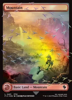 Mountain X1 CHOCOBO TRACK FOIL-NM/M-Commander: Final Fantasy - Image 1
