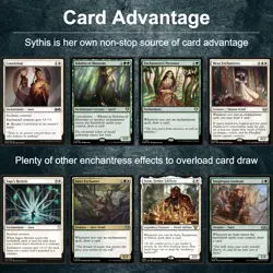 Sythis Harvest's Hand Magic Custom Commander Selesnya Enchantress MTG Deck EDH - Image 3