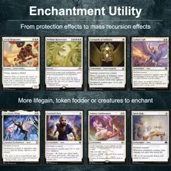 Sythis Harvest's Hand Magic Custom Commander Selesnya Enchantress MTG Deck EDH - Image 5