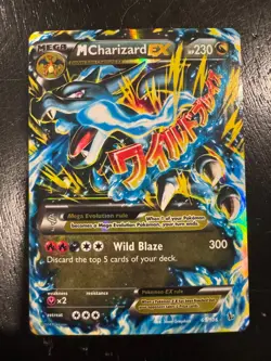 Pokemon TCG Mega M Charizard EX Card 2014 UNGRADED,69/106, XY Flashfire - Image 1