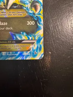 Pokemon TCG Mega M Charizard EX Card 2014 UNGRADED,69/106, XY Flashfire - Image 4