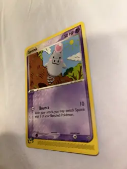 Spoink 73/97 Reverse Holo Common EX Dragon Pokemon Card - Image 3