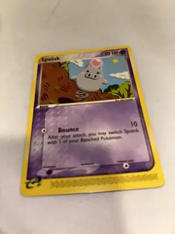 Spoink 73/97 Reverse Holo Common EX Dragon Pokemon Card - Image 5