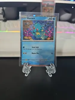 Horsea 10/64 Shrouded Fable Cosmos Holo Pokemon TCG Card NM Condition 2024 - Image 1