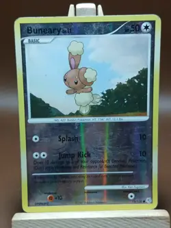 HP Pokemon Buneary 73/130 Diamond and Pearl Reverse Holo - Image 1