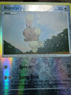 HP Pokemon Buneary 73/130 Diamond and Pearl Reverse Holo - Image 5