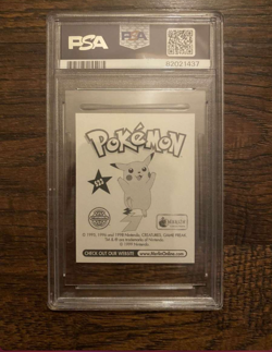 1999 merlin pokemon mew prism psa 8 - Image 3