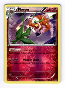 Florges XY - BREAKthrough #103 (2015) Rare Reverse Holo NM Pokemon - Image 1