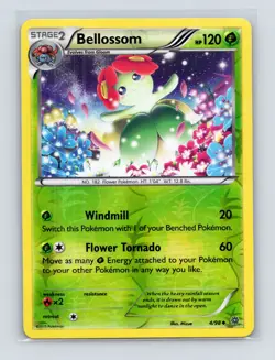 Pokemon TCG Bellossom 4/98 XY - Ancient Origins Reverse Holo LP - Image 1