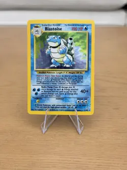 1999 Holo Rare Blastoise 2/102 Base Set Pokemon Card WOTC LP+/NM - Image 1