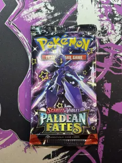 Pokemon TCG Paldean Fates SEALED Booster Packs from Great Tusk Box - Image 2