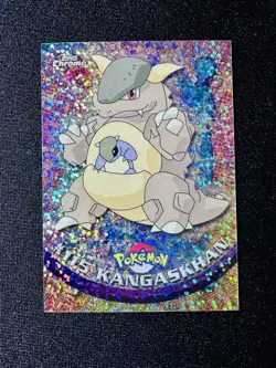 2000 Topps Chrome Pokemon Series 2 Kangaskhan #115 Sparkle Very Rare - Image 1
