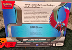 Pokemon TCG - Scarlet & Violet - Roaring Moon EX Collection Box - NEW SEALED - Image 4