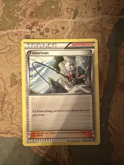 Fisherman #136/162 XY: BREAKthrough Uncommon - Pokemon Card D34 - Image 1