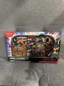 Mega Lucario EX Figure Collection Factory Sealed TCG Pokemon - Image 1