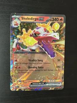 Skeledirge ex - 037/193 SV02: Paldea Evolved NM Pokemon Card TCG - Image 1