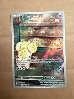 Pokemon TCG Fidough 213/198 Scarlet & Violet Base Illustration - Image 1