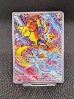 Pokemon Card Zeraora 151/142 Stellar Crown Illustration Rare NM - Image 1
