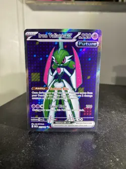 2023 Pokemon Scarlet and Violet Paradox Rift 225/182 Iron Valiant ex UR - Image 1
