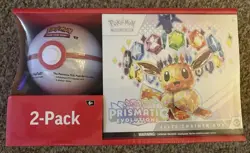 Pokemon TCG Prismatic Evolutions Elite Trainer Box ETB Sam's Club premium ball - Image 1