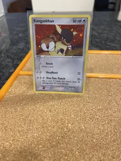 Pokemon TCG Kangaskhan EX FireRed LeafGreen Holo Rare Card 6/112 2004 - Image 1