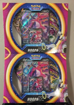 Pokemon TCG Hoopa V Box New Sealed Lot of 2 (All Packs Included) - Image 1