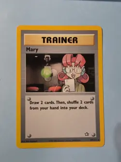 Pokemon TCG Mary Neo Genesis Card 87/111 Unlimited Rare - Image 1