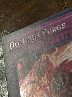 Dominus Purge MP25-EN095 2025 Mega-Pack 1st Edition Prismatic Secret Rare VLP - Image 2