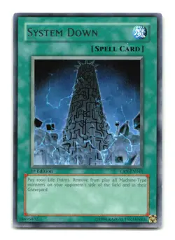 System Down - CRV-EN041 1st Edition Rare - YuGiOh-LP - Image 1
