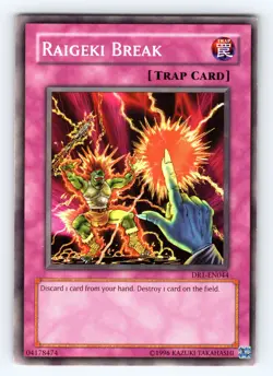 Yugioh Raigeki Break DR1-EN044 Common - NM ?? - Image 1