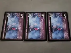 WWE Raw Deal OLD SCHOOL LUCHE LIBRE EXTRAVAGANZA REY MYSTERIO 3 CARD SET NWO - Image 1