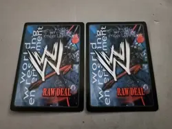 WWE Raw Deal I'M DRIVEN BY ANGER CHRIS BENOIT CRIPPLER 2 CARD LOT NWO - Image 2