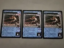 WWE Raw Deal TUNING UP the BAND SHAWN MICHAELS 3 CARD SET NWO - Image 1