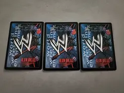 WWE Raw Deal TUNING UP the BAND SHAWN MICHAELS 3 CARD SET NWO - Image 2