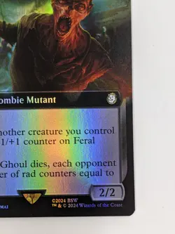 Feral Ghoul - PIP 0381 - MTG Magic the Gathering Fallout Extended Art Foil - Image 5
