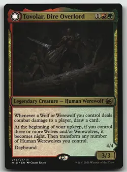 Tovolar, Dire Overlord R Innistrad: Midnight Hunt 246 LP - Image 1