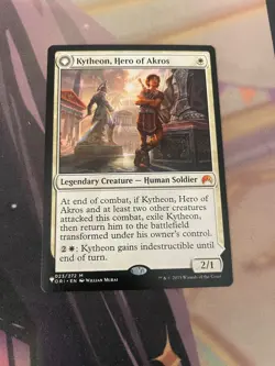 MTG - KYTHEON HERO OF AKROS - MYTHIC - NM - THE LIST REPRINTS - (ORI) - Image 1