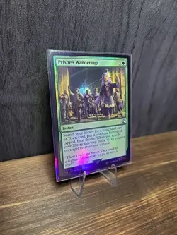 Prishe's Wanderings (Common Foil) #193 Final Fantasy MTG Near Mint Holo - Image 3