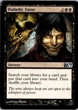 Diabolic Tutor 10th Edition #135 Uncommon - Image 1