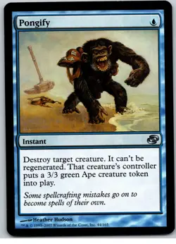 Magic: The Gathering - Pongify (Planar Chaos) #44 Uncommon - NM Condition - Image 1
