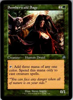 Magic | INR | Somberwald Sage (Retro Frame) | 418 | Normal | NM - Image 1
