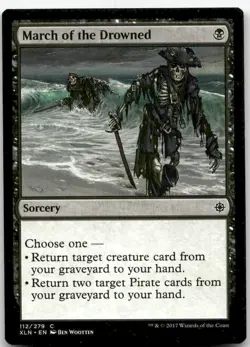 March of the Drowned, Ixalan #112 MTG - Image 1